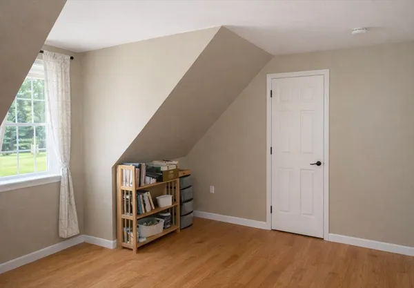 wooden floor in kitchen and windows