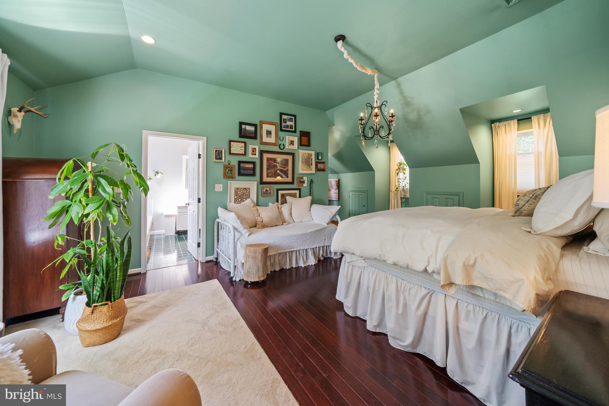 446 Chambers Rock Road Landenberg, PA 19350 - Photo 31 of 51 volume ceilings, dormers and chandelier