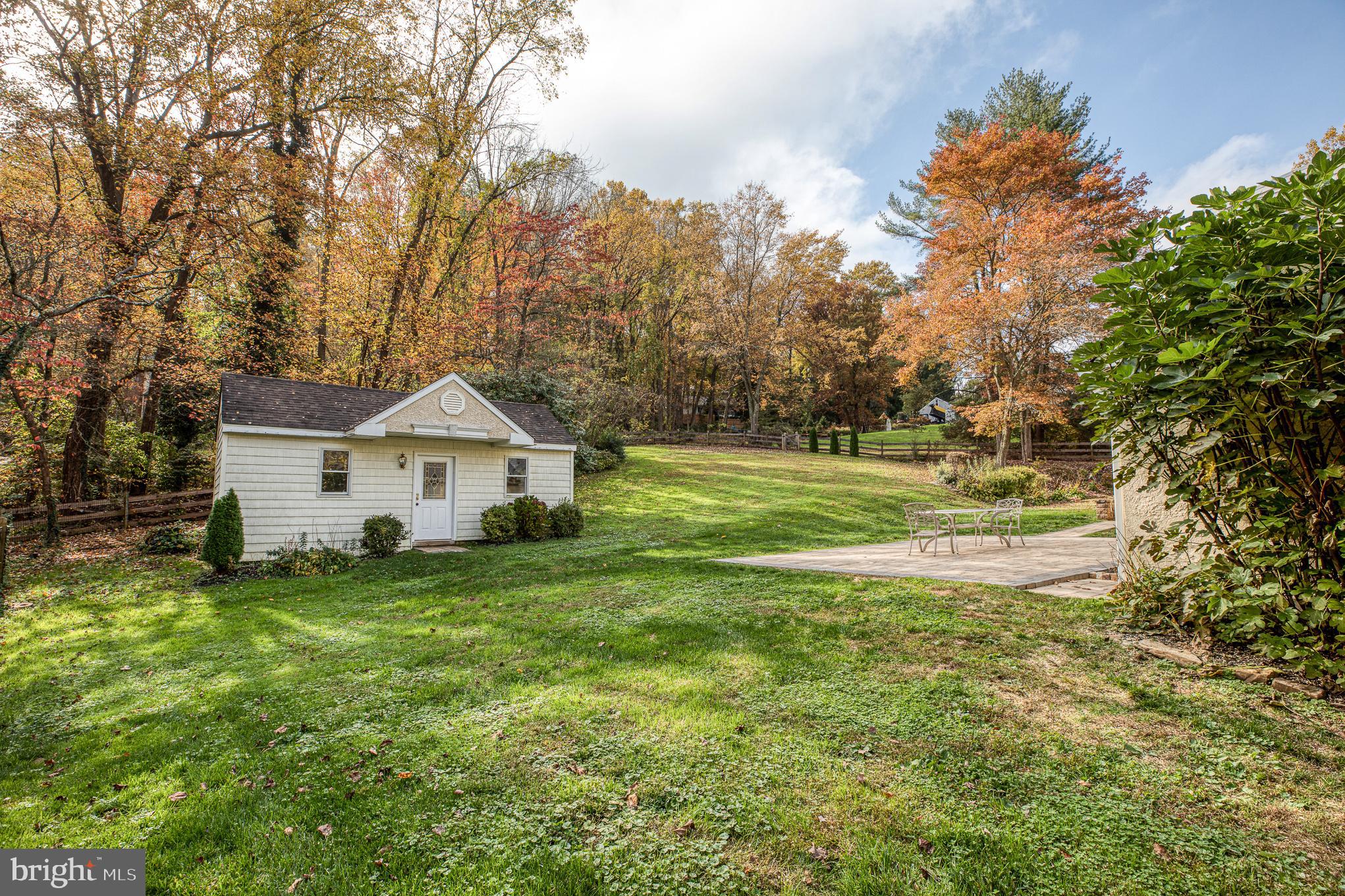 340 Malin Road Newtown Square, PA 19073 - Photo 3 of 33 Backyard and Shed