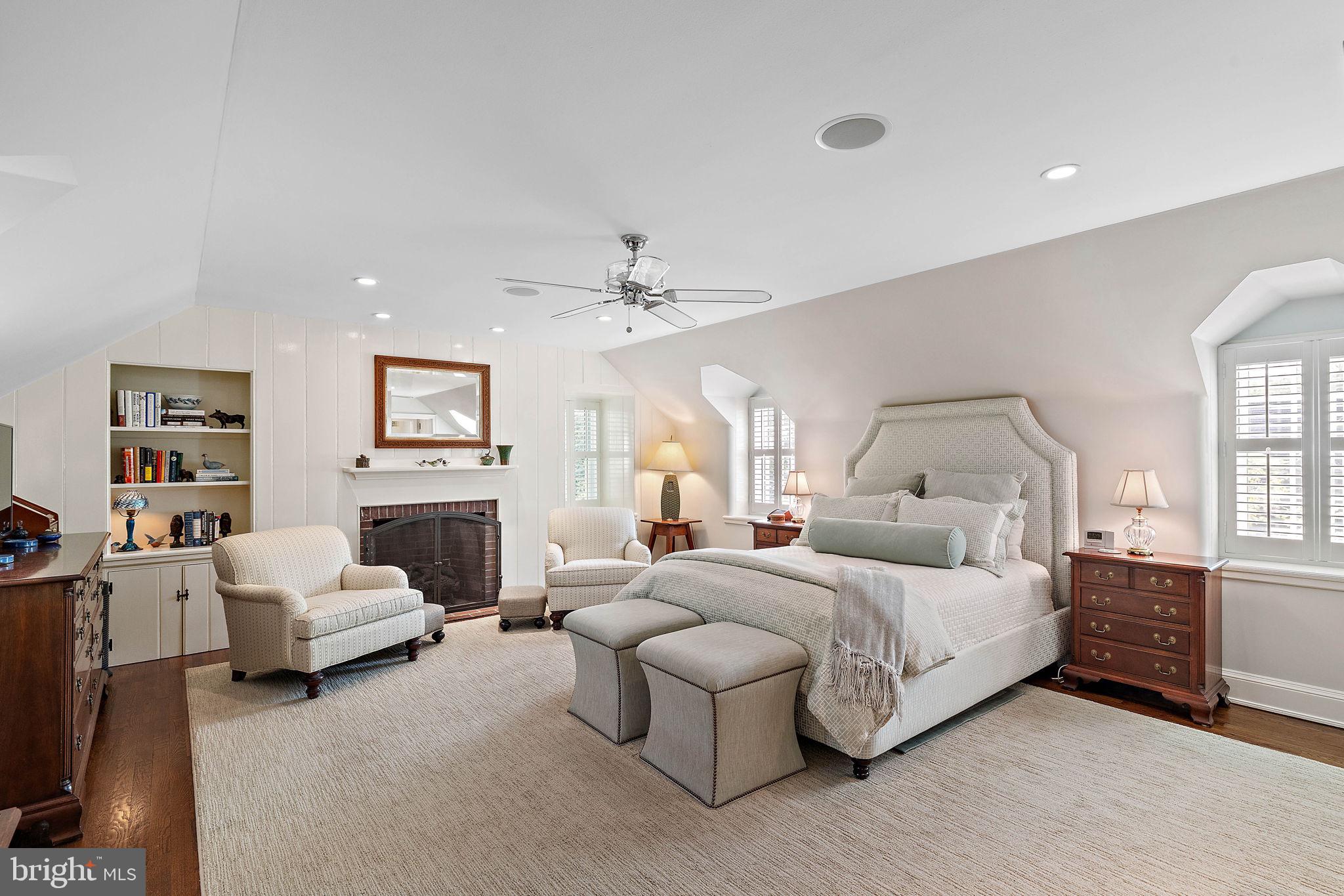 900 Overbrook Road Wilmington, DE 19807 - Photo 27 of 70 Spacious primary bedroom w gas FP