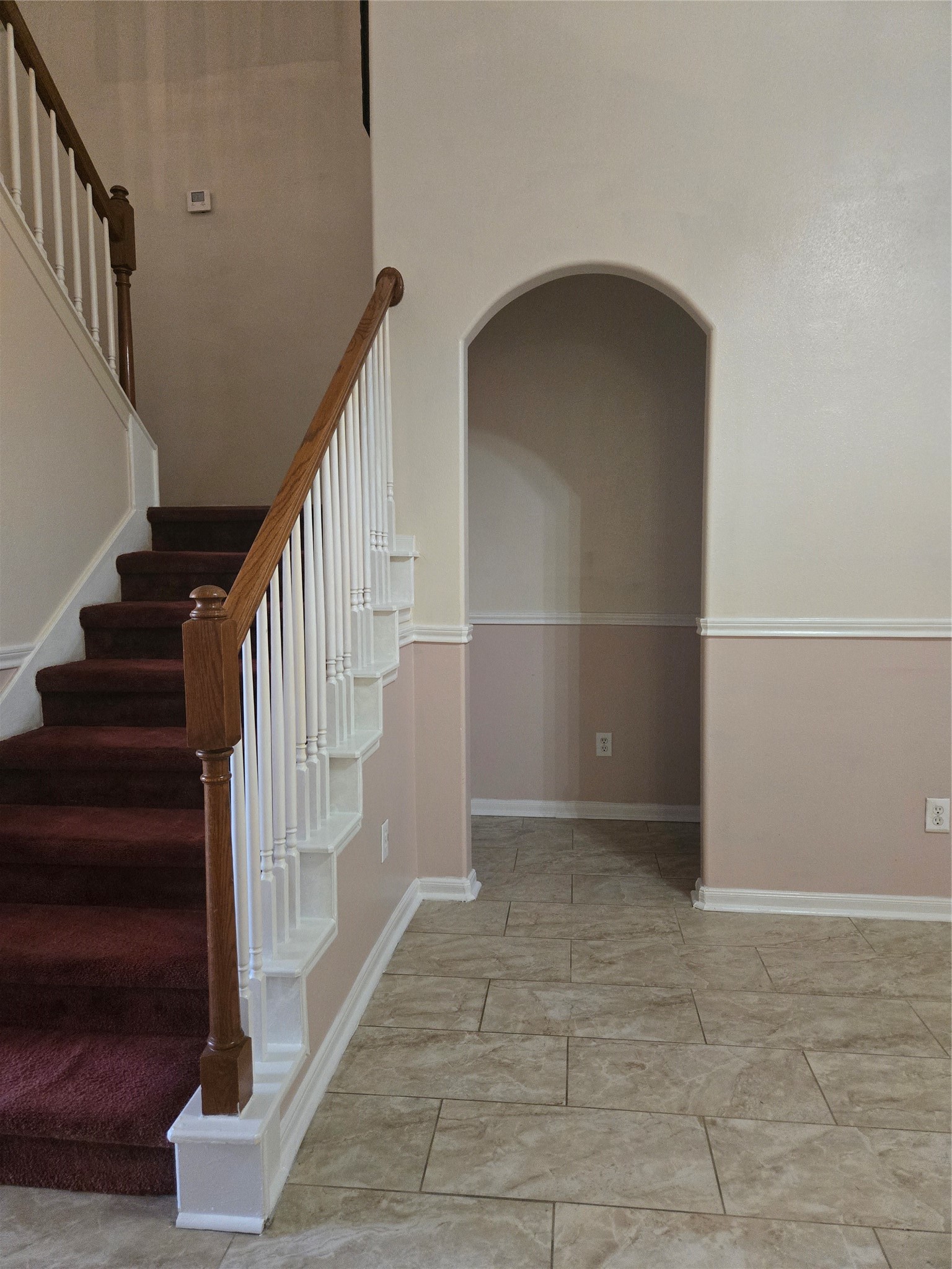 3818 Ridge Canyon Road Baytown, TX 77521 - Photo 8 of 32 a view of entryway and hall with wooden floor