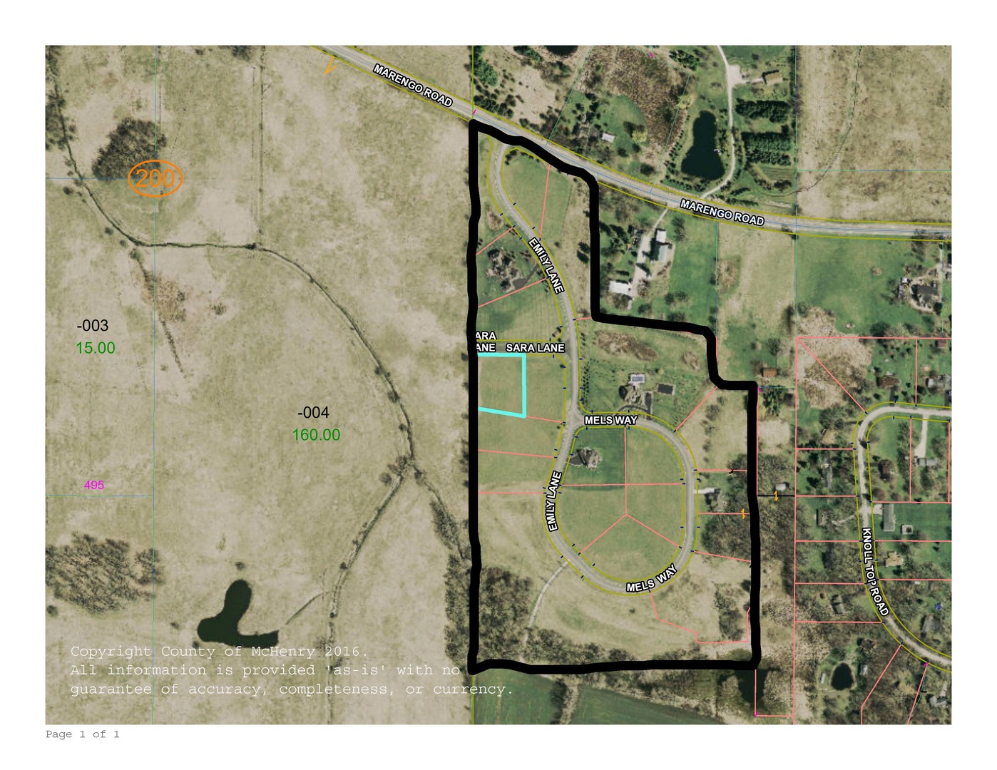 9314 Emily Lane Union, IL 60180 - Photo 2 of 3 view of a bathroom with a shower