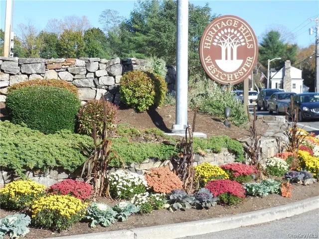 a view of a car parked in front of a yard