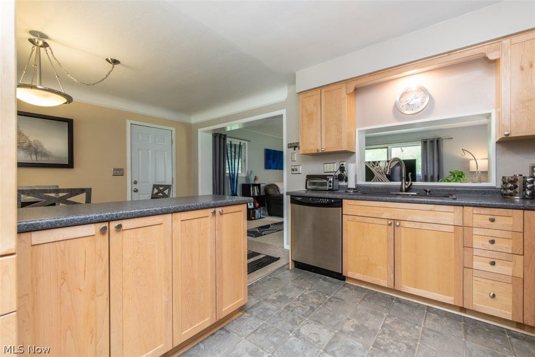 1255 Blanchester Road Lyndhurst, OH 44124 - Photo 12 of 29 Updated Kitchen Featuring Kraftmaid Cabinets and Stainless Appliances