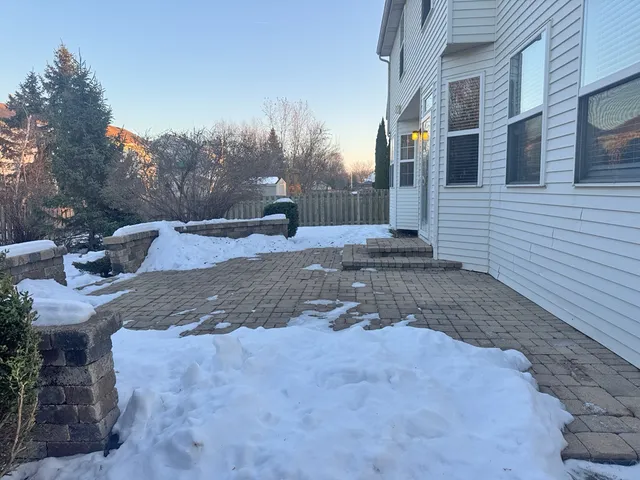 a view of a tree with a yard