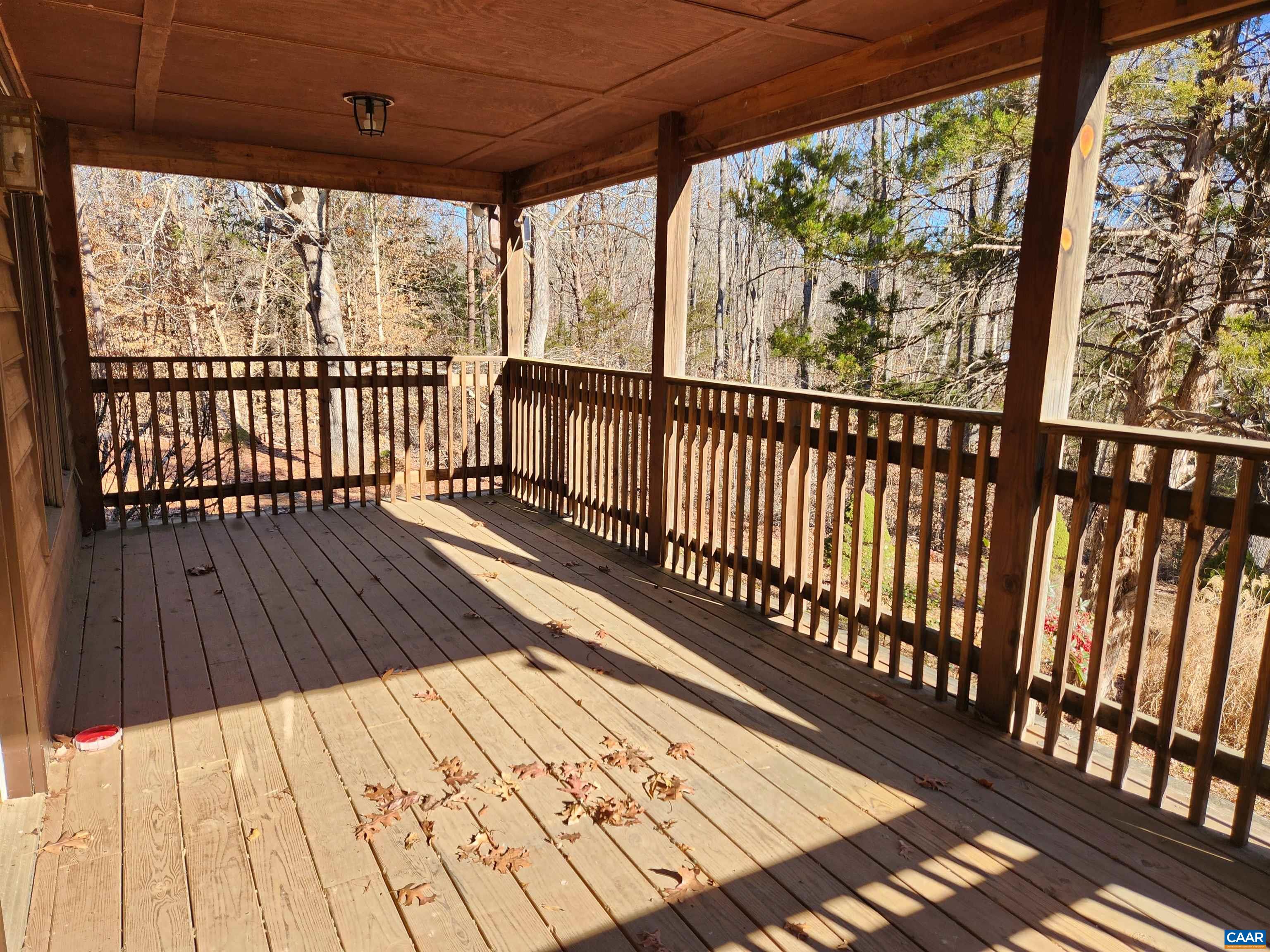 481 Rhodes School Lane Palmyra, VA 22963 - Photo 20 of 34 a view of balcony with wooden floor