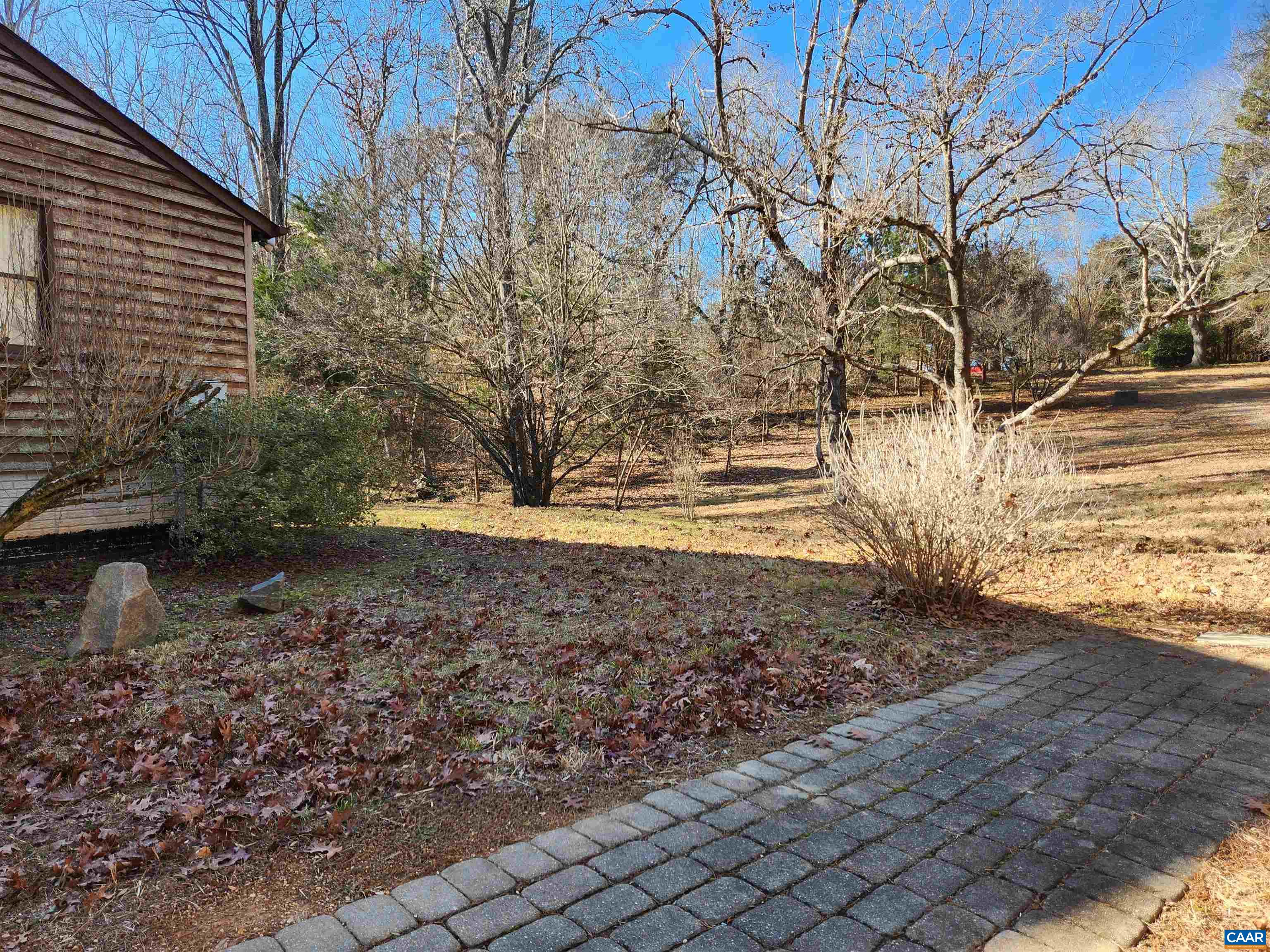 481 Rhodes School Lane Palmyra, VA 22963 - Photo 9 of 34 a view of a yard covered with snow