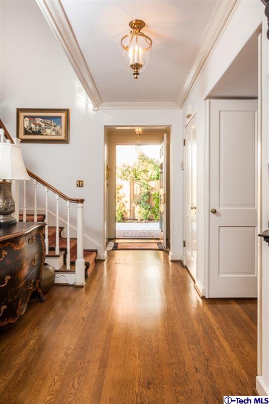 520 Bellmore Way Pasadena, CA 91103 - Photo 4 of 31 a view of an entryway with wooden floor