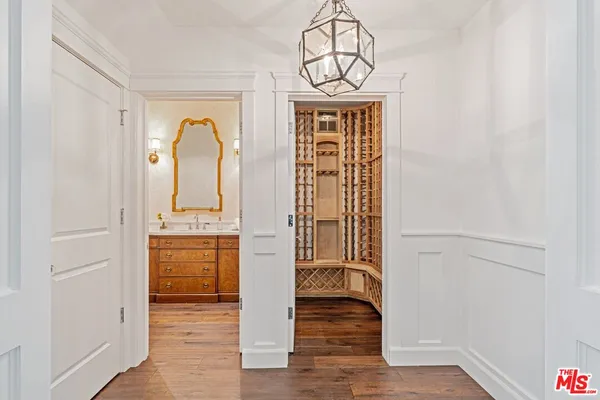 wooden floor in an empty room