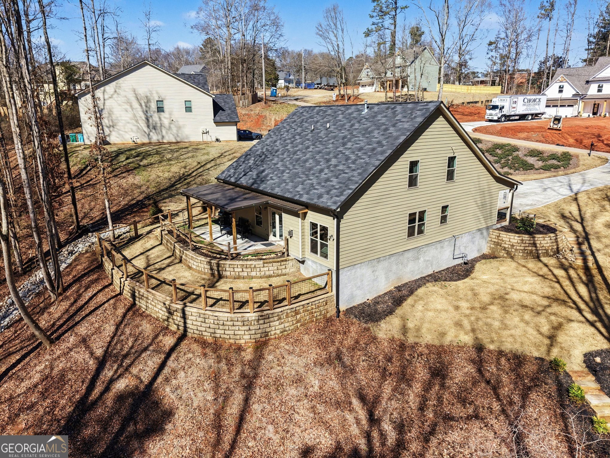 994 Lakeview Drive Commerce, GA 30529 - Photo 38 of 42 a view of a house with basketball court
