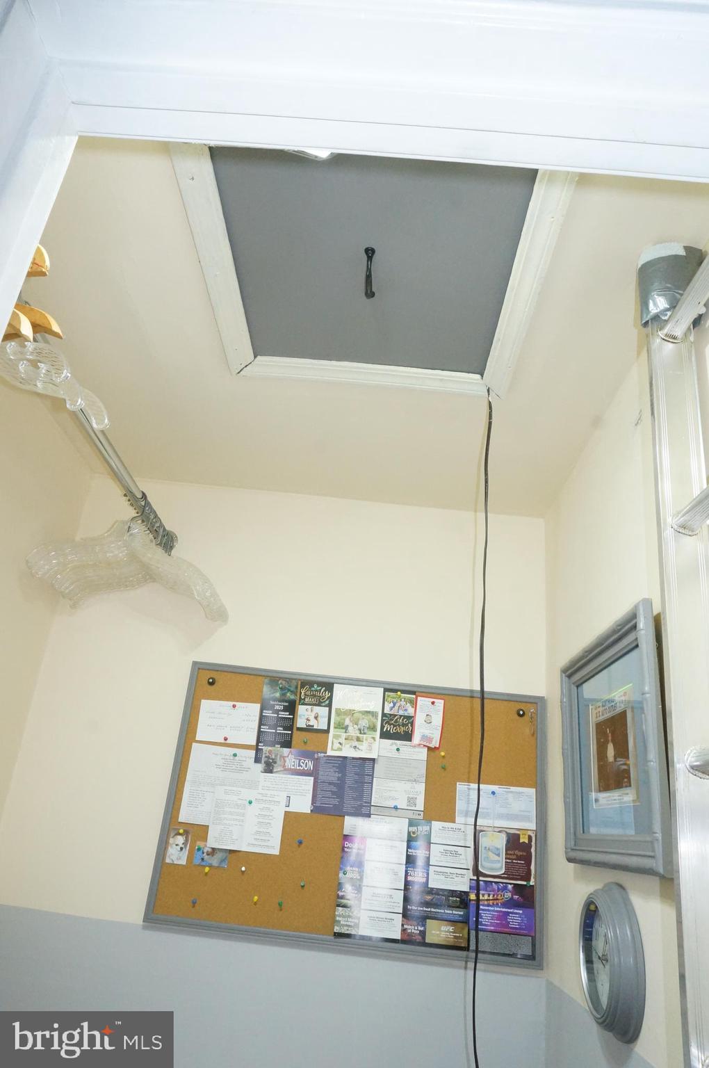 2822 Saxton Road Philadelphia, PA 19114 - Photo 51 of 62 2nd Floor Office with Attic Access