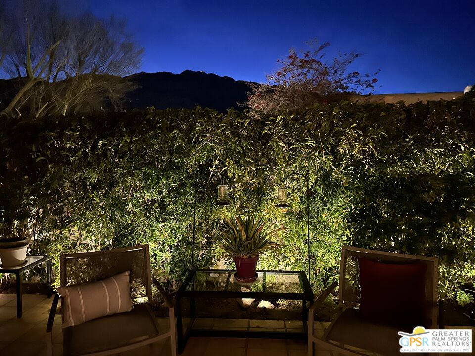 1115 East Alejo Road Palm Springs, CA 92262 - Photo 40 of 40 a view of a yard
