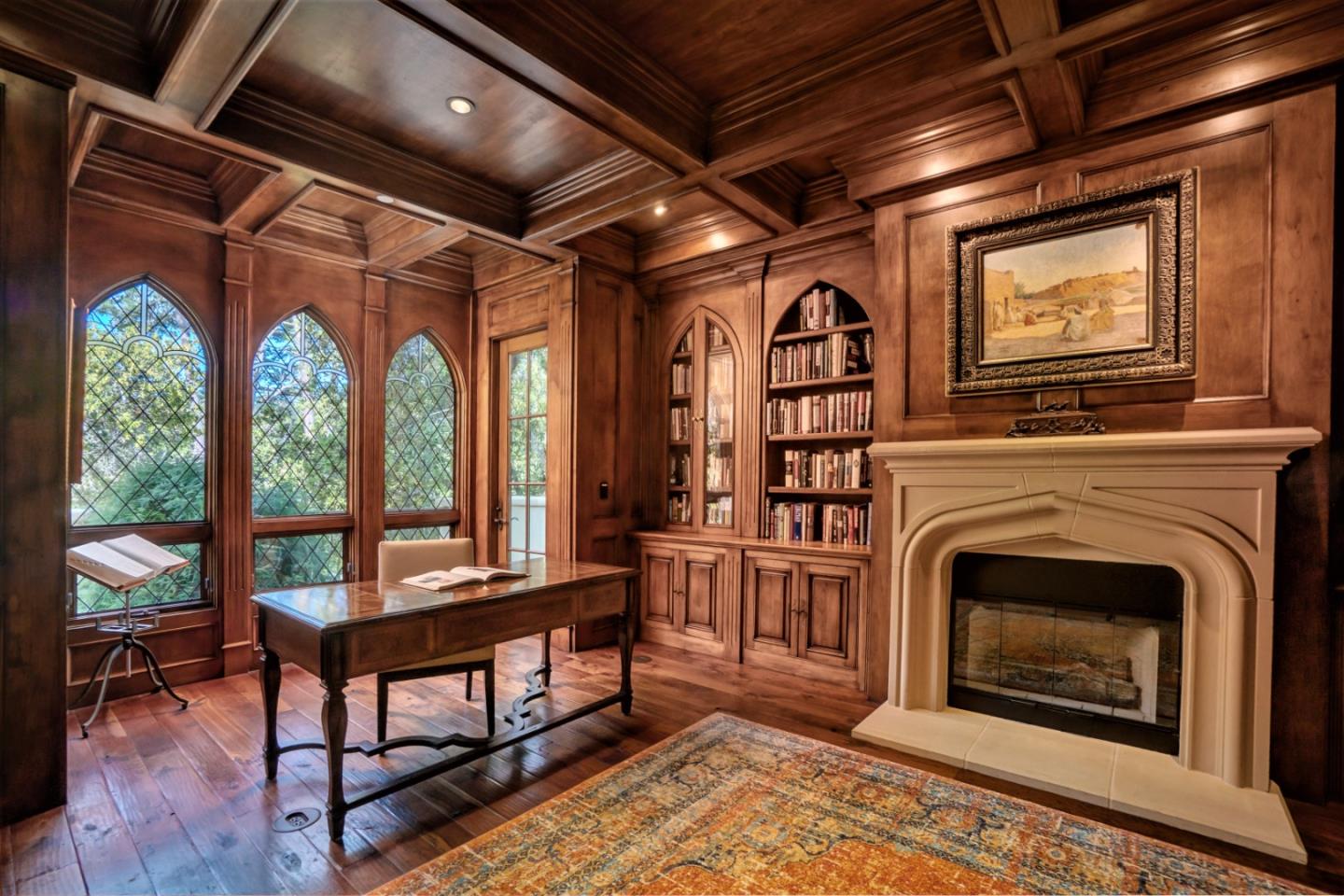 24316 Monterra Woods Monterey, CA 93940 - Photo 7 of 31 a living room with furniture a window and a fireplace