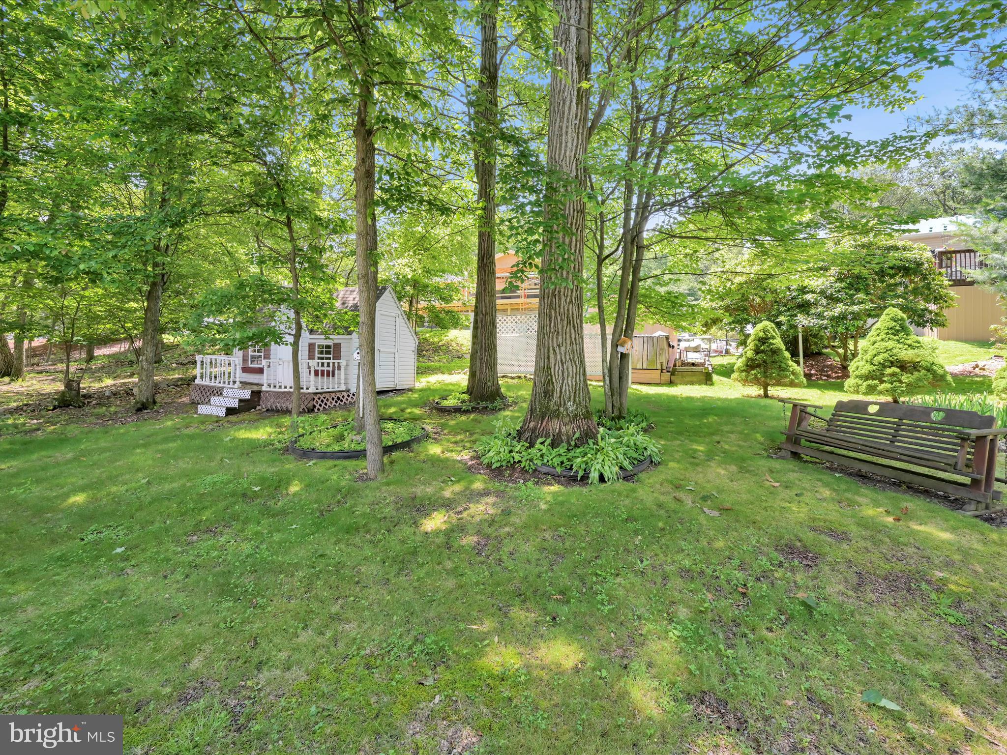 95 Comanche Drive Auburn, PA 17922 - Photo 5 of 33 a view of backyard with green space