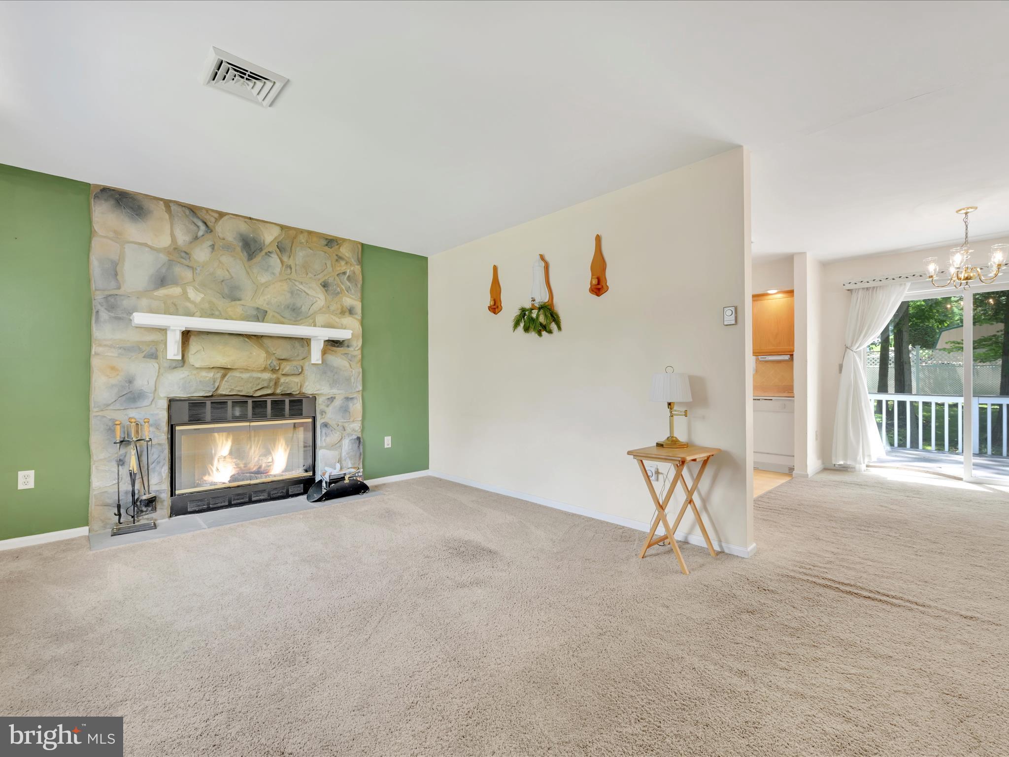 95 Comanche Drive Auburn, PA 17922 - Photo 8 of 33 a view of an empty room with a fireplace and a window