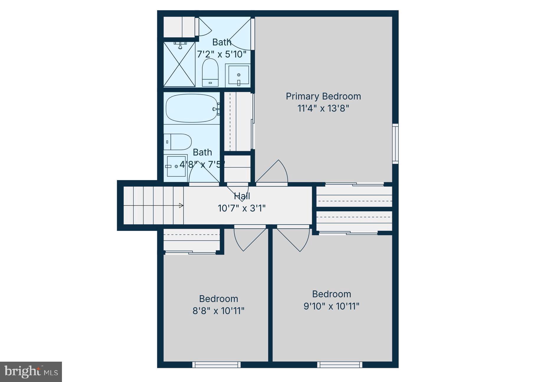 3724 Stonesboro Road Fort Washington, MD 20744 - Photo 39 of 41 Upper Level Floorplan