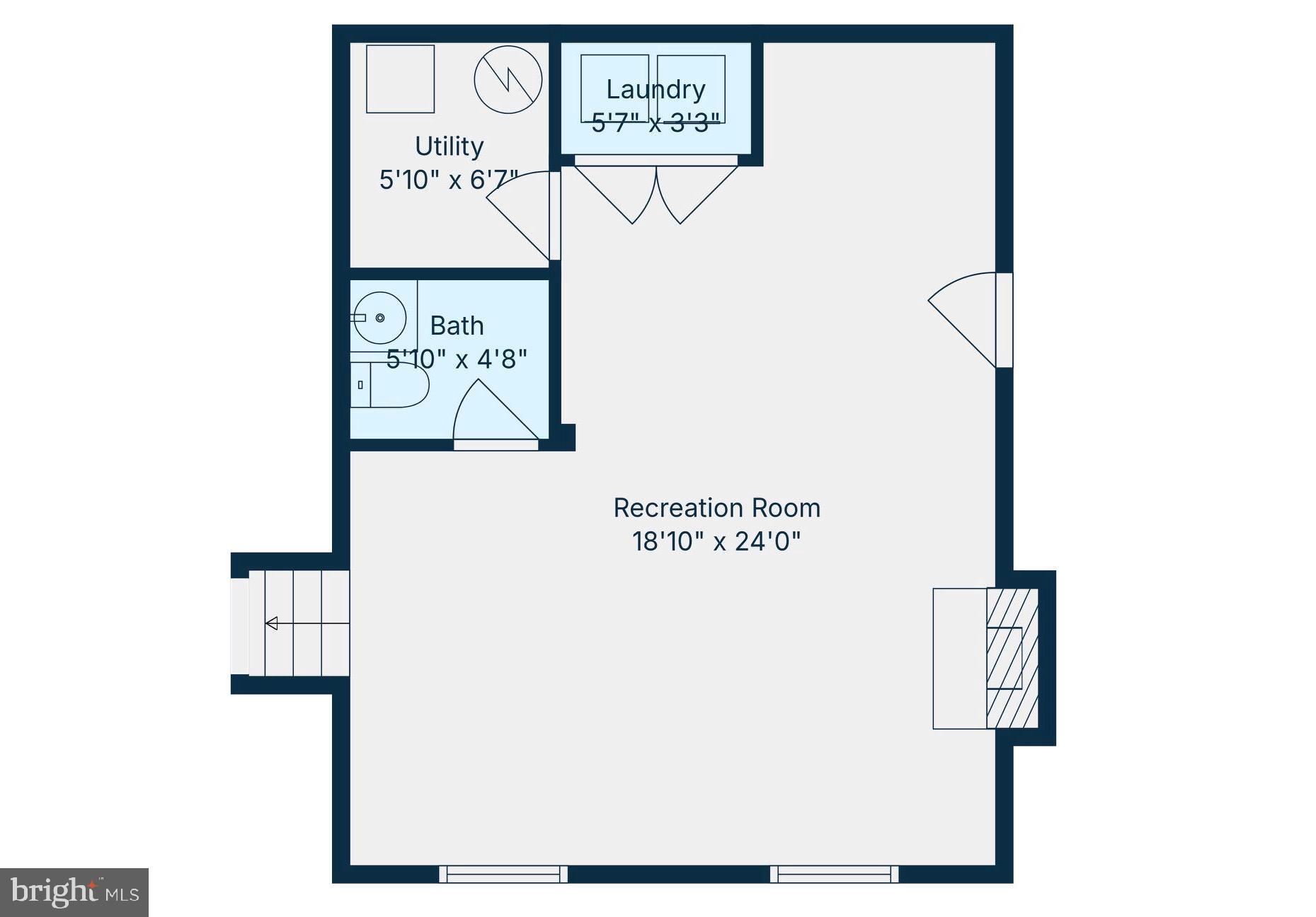 3724 Stonesboro Road Fort Washington, MD 20744 - Photo 40 of 41 Lower Level Floorplan