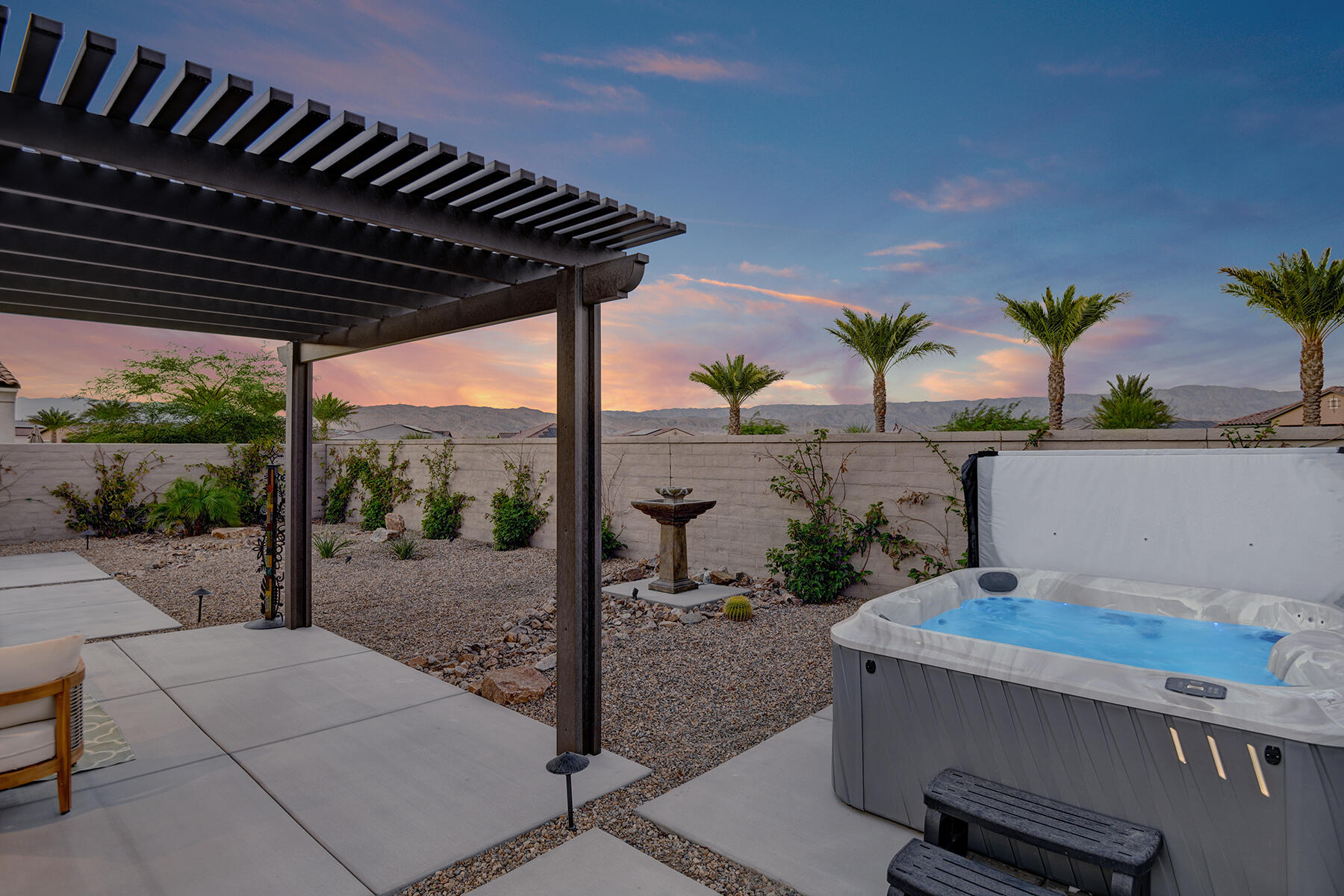 58 Claret Road Rancho Mirage, CA 92270 - Photo 30 of 33 a view of a patio