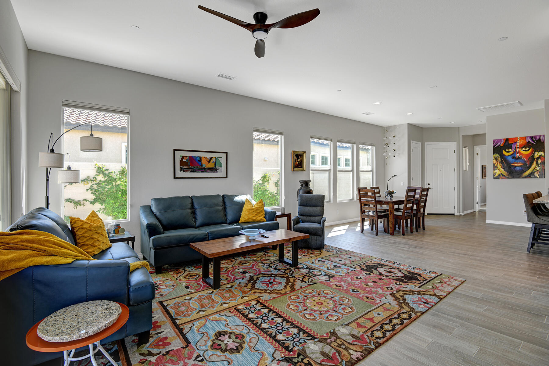 58 Claret Road Rancho Mirage, CA 92270 - Photo 8 of 33 a living room with furniture and a rug