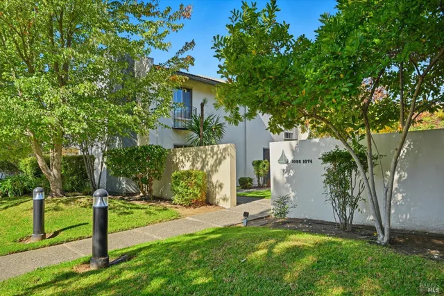 a sign on the side of a road