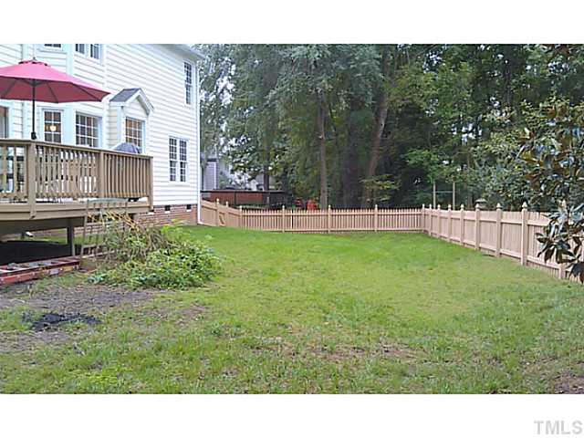 3508 Spring Willow Place Raleigh, NC 27615 - Photo 6 of 25 Back Yard