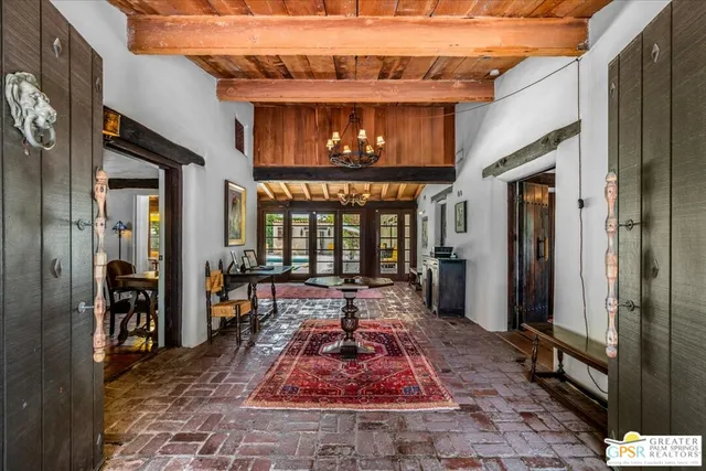 a view of a entryway door of the house