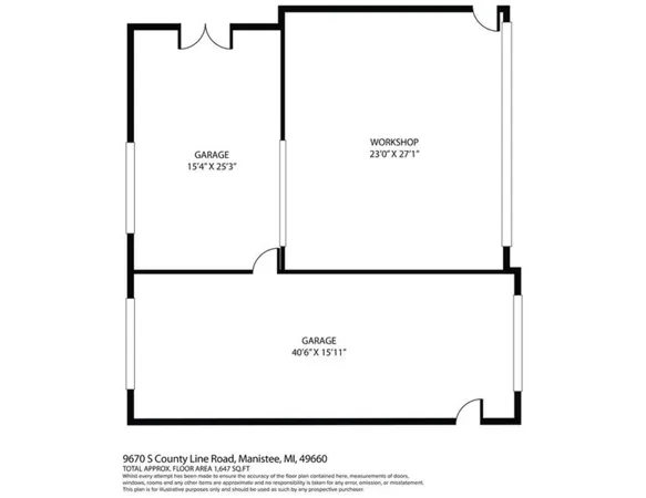 $995,000 | 9670 South County Line Road, Manistee, MI 49660