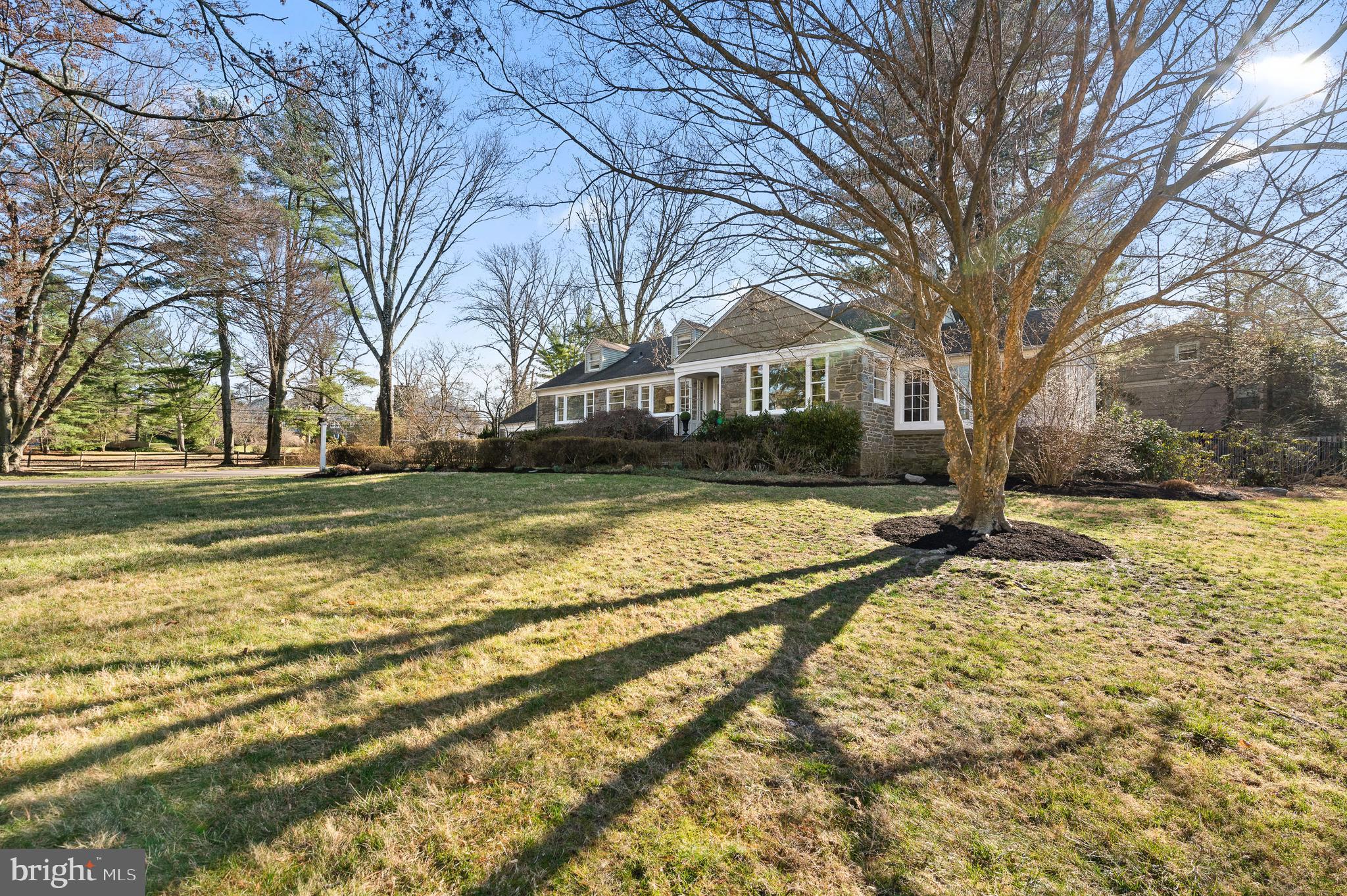 316 Mcclenaghan Mill Road Wynnewood, PA 19096 - Photo 3 of 48 Nestled on a flat .95 acre lot....