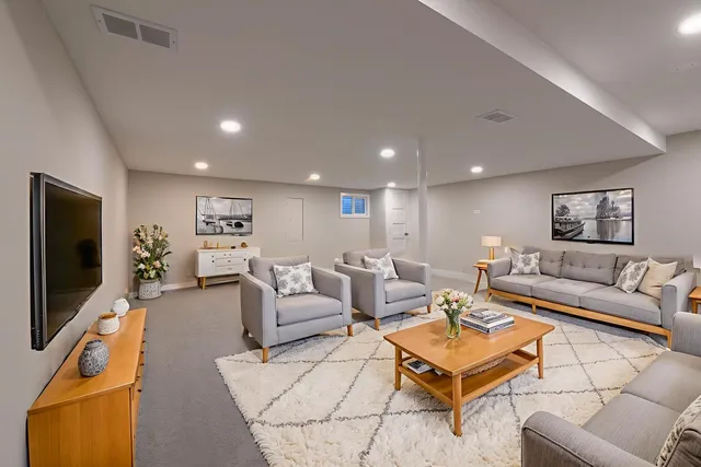 a view of empty room