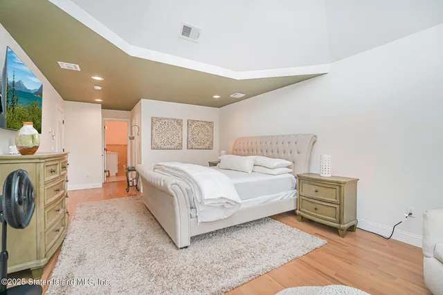 a view of roof deck with furniture