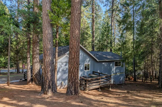 a view of outdoor space with seating area