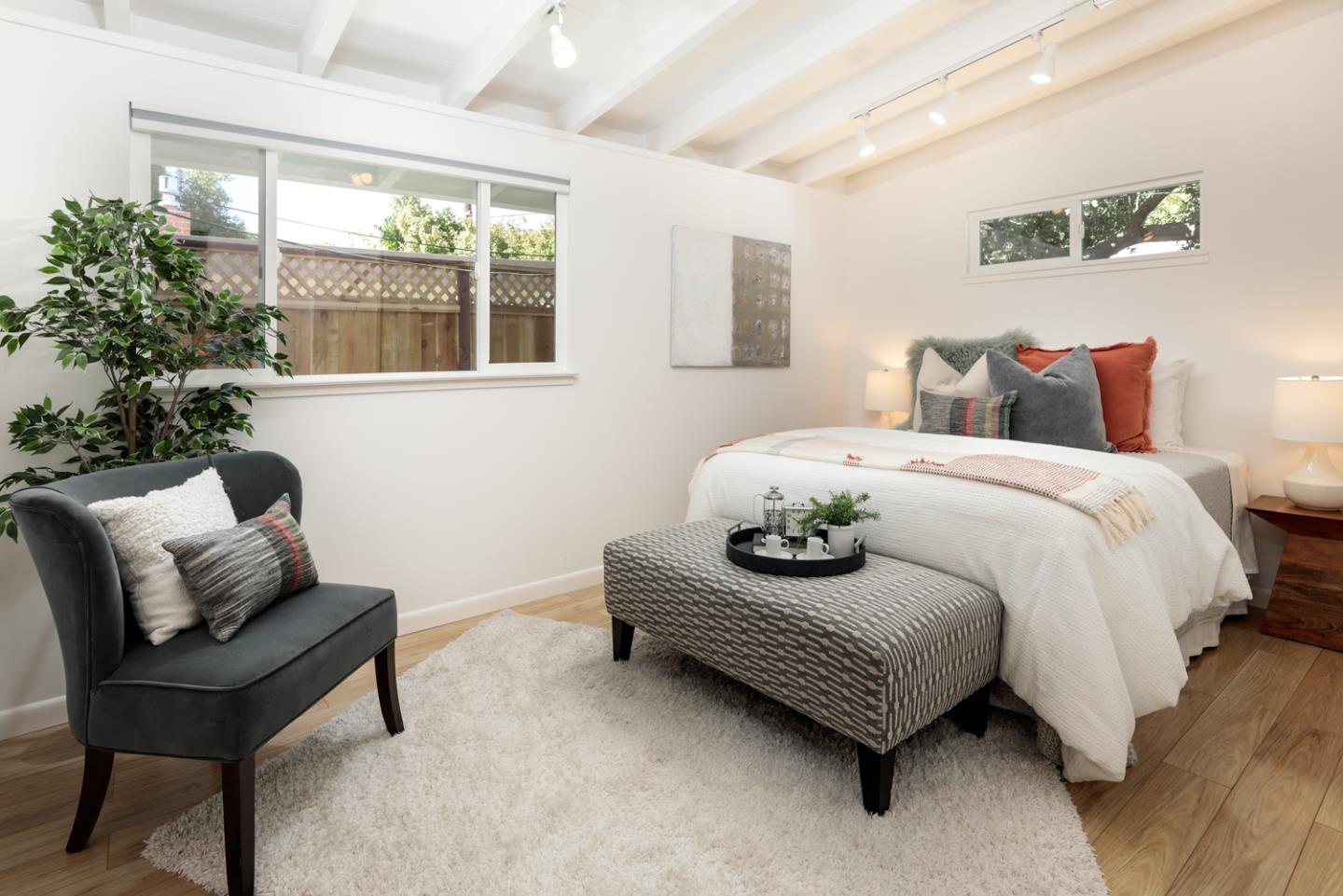 2312 Jane Lane Mountain View, CA 94043 - Photo 11 of 23 a bedroom with bed and a window