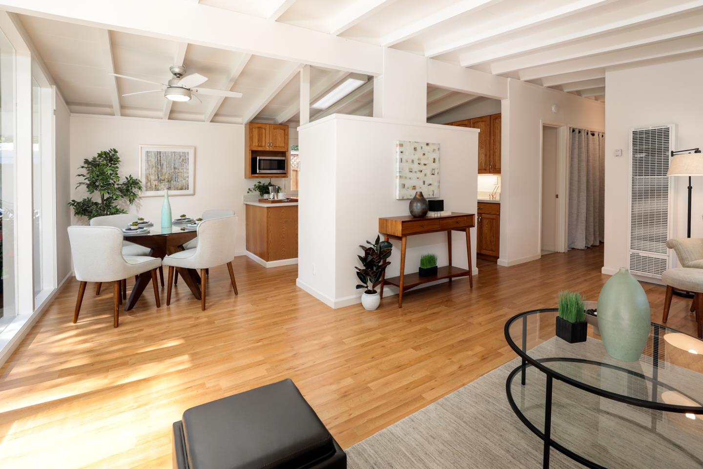 2312 Jane Lane Mountain View, CA 94043 - Photo 7 of 23 a dining room with furniture and wooden floor