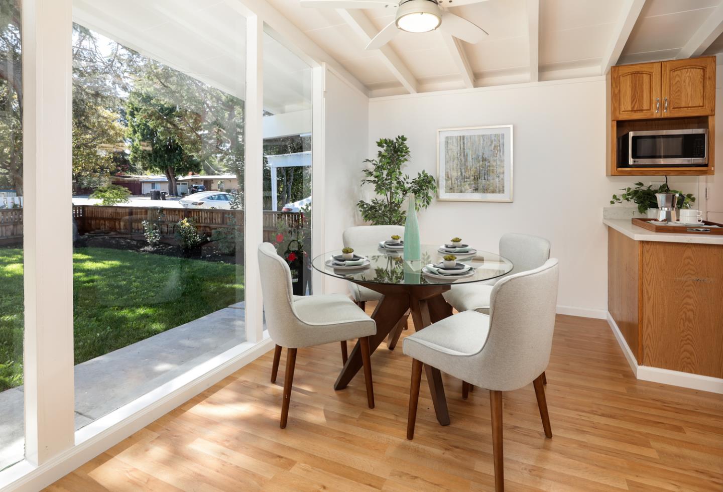 2312 Jane Lane Mountain View, CA 94043 - Photo 8 of 23 a dining room with furniture and wooden floor