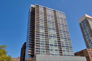 611 South Wells Street, Unit 2806 Chicago, IL 60607 - Photo 1 of 1 a front view of a building