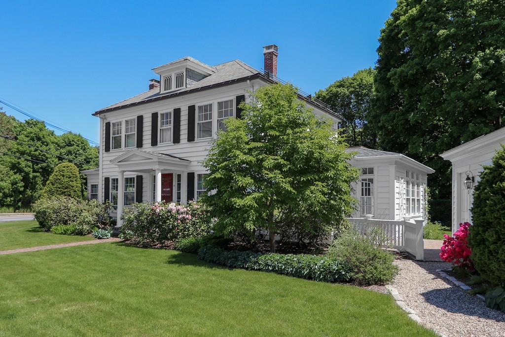 8 Varick Road Newton, MA 02468 - Photo 42 of 42 a front view of house with yard and green space