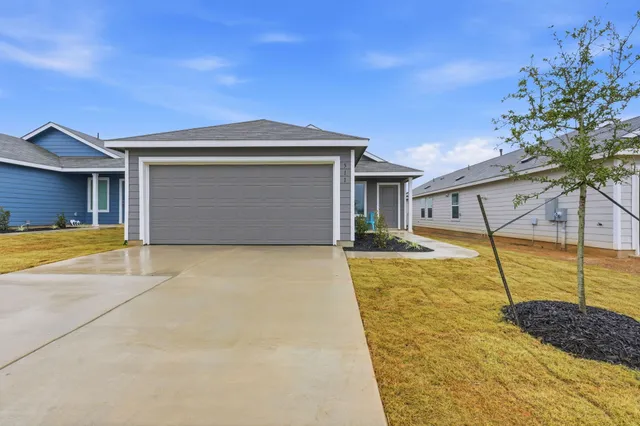 a view of front door of house