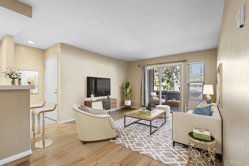 virtual staging in photo to show scale
