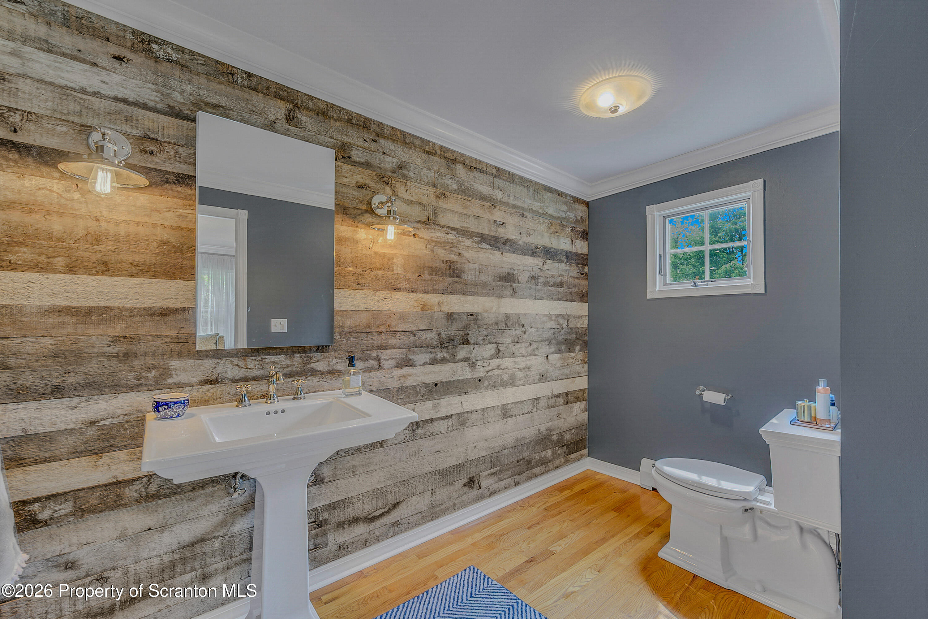 330 Glenburn Road Clarks Green, PA 18411 - Photo 58 of 69 a bathroom with a sink and a mirror