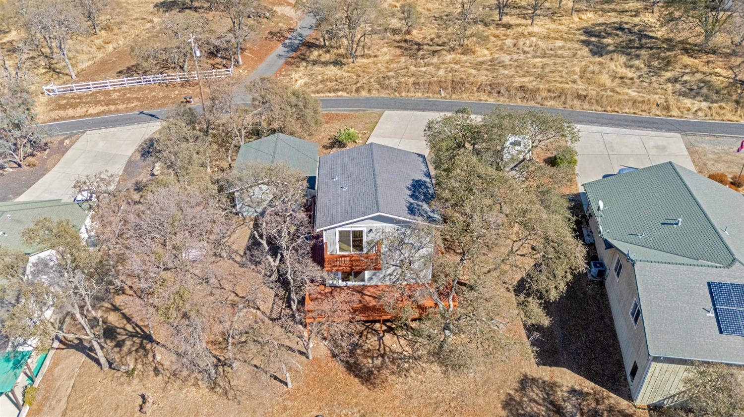 2324 Quail Hill Road Copperopolis, CA 95228 - Photo 26 of 37 aerial view of a house with a yard