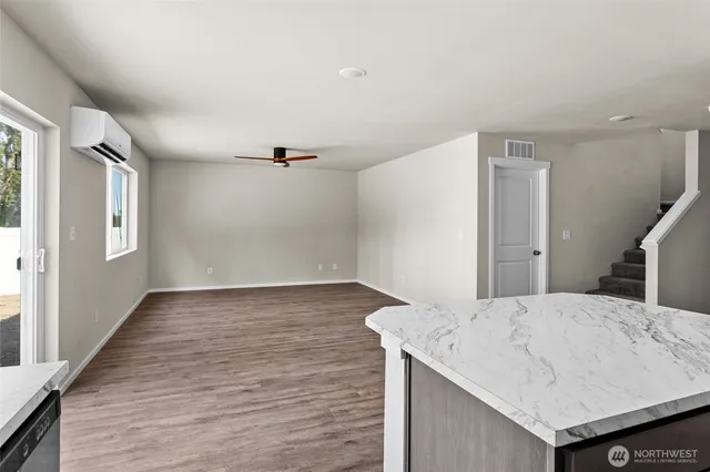 a view of a kitchen cabinets a sink and dishwasher