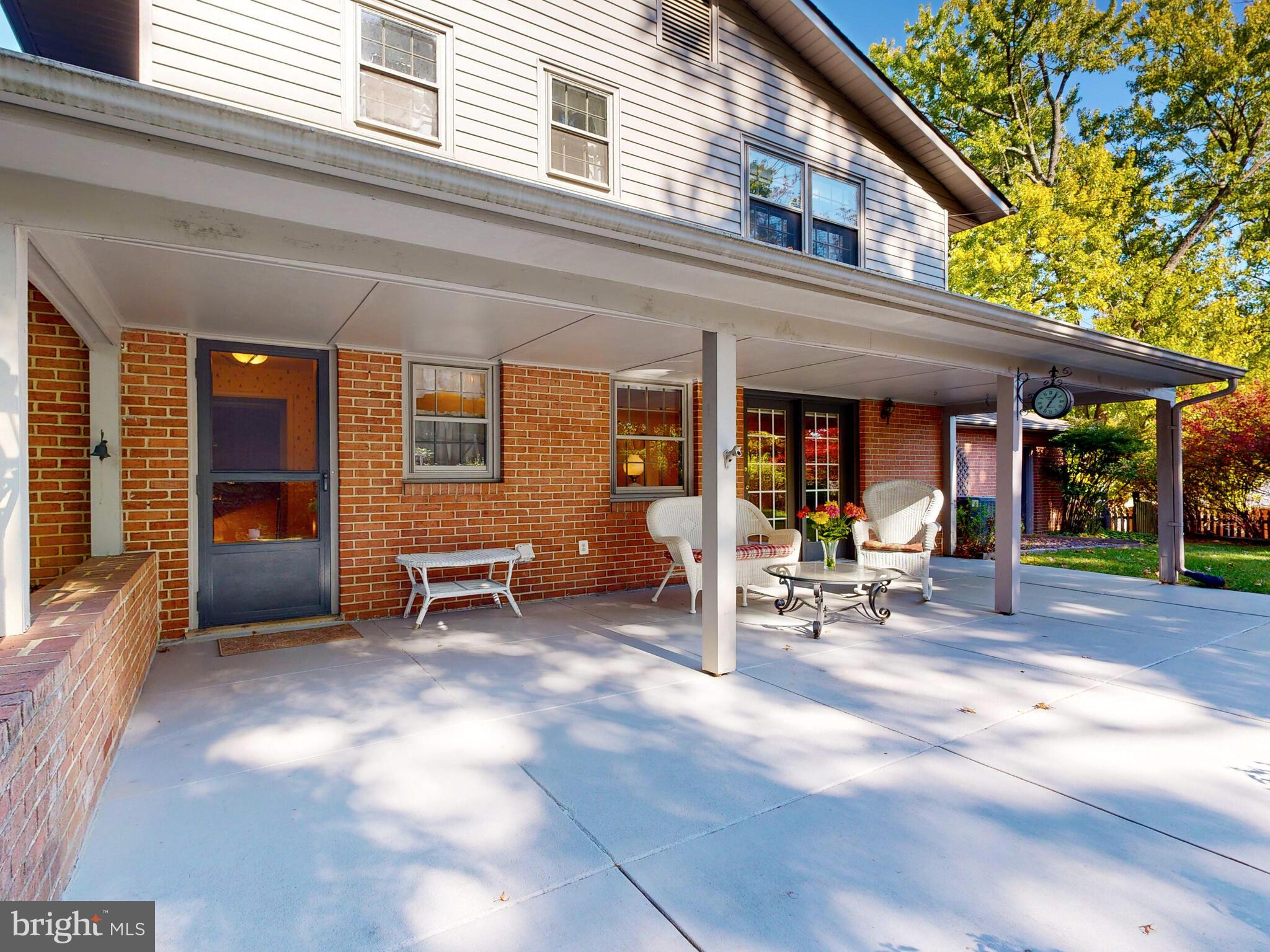 9205 Dunloggin Road Ellicott City, MD 21042 - Photo 30 of 46 Everyone Loves This Private Covered Patio