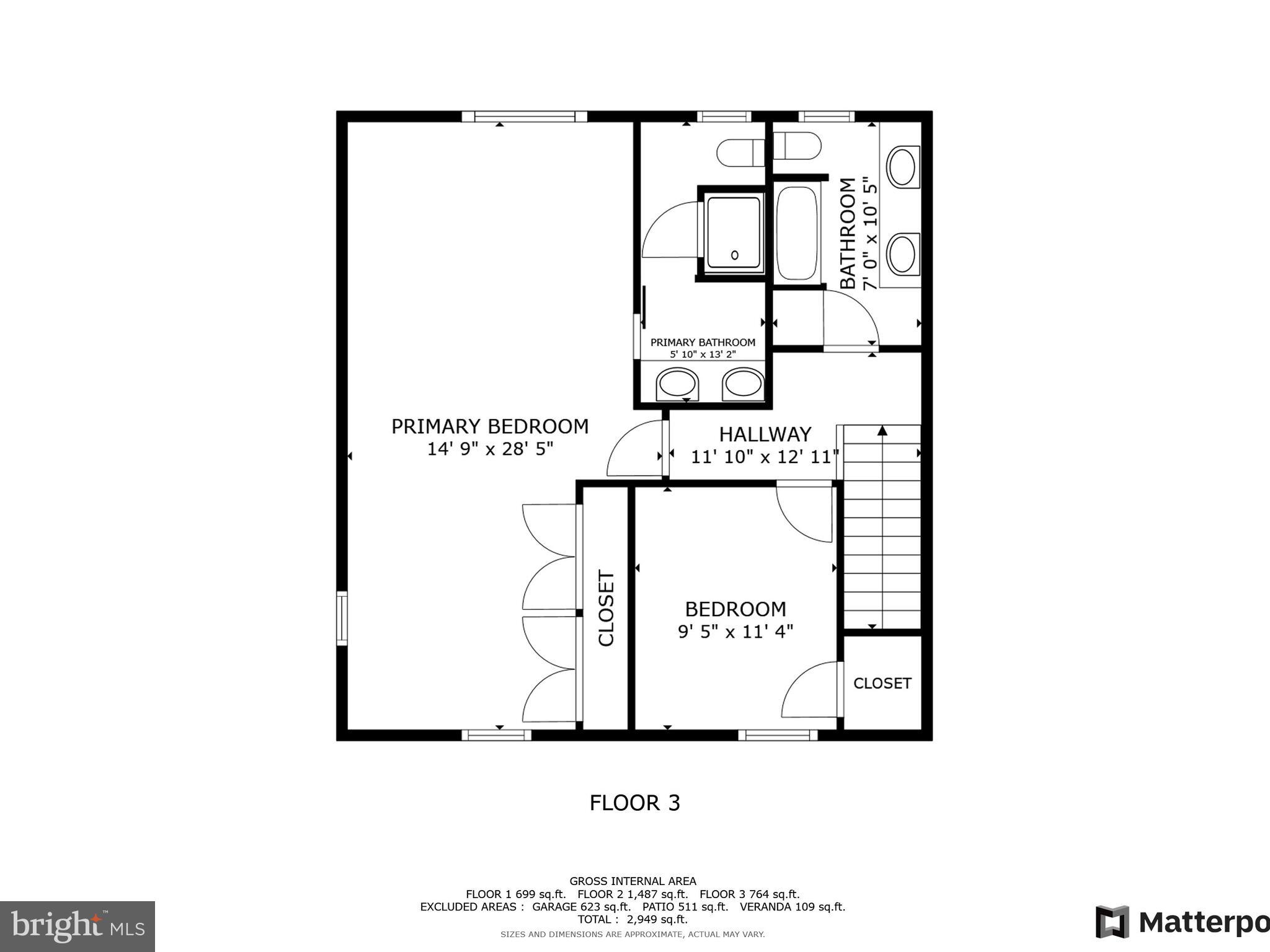 9205 Dunloggin Road Ellicott City, MD 21042 - Photo 44 of 46 Floor Plan