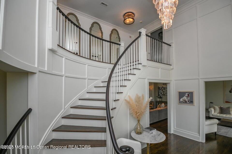 11 Red Oak Drive Spring Lake, NJ 07762 - Photo 11 of 17 a view of entryway and hall with wooden floor