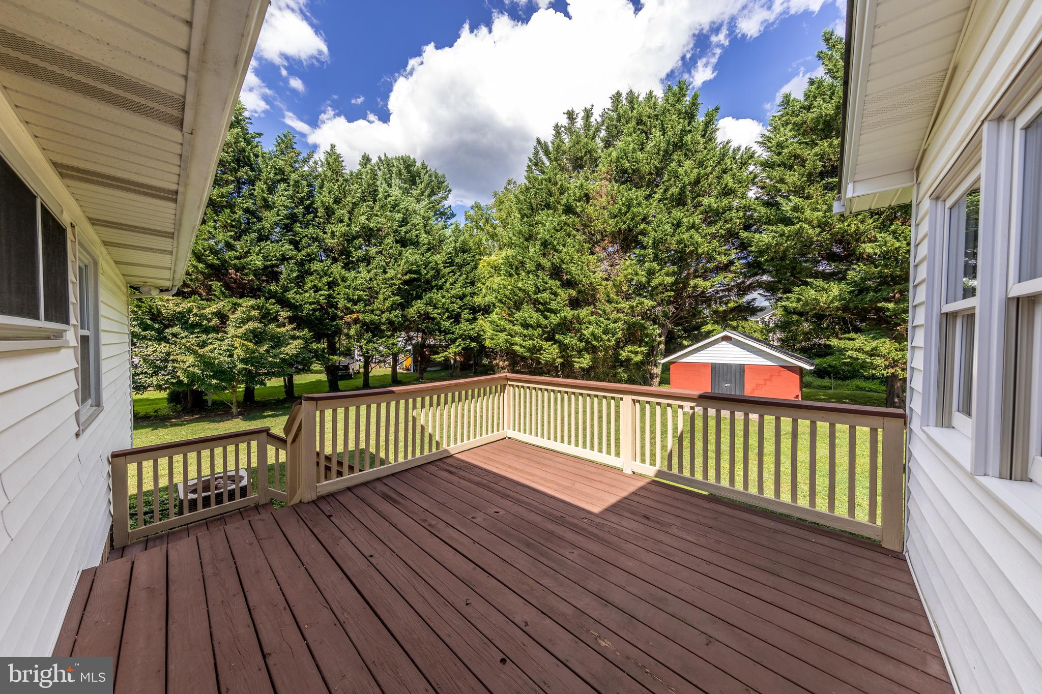 40 Telestar Way Havre de Grace, MD 21078 - Photo 28 of 33 a view of a balcony with wooden floor