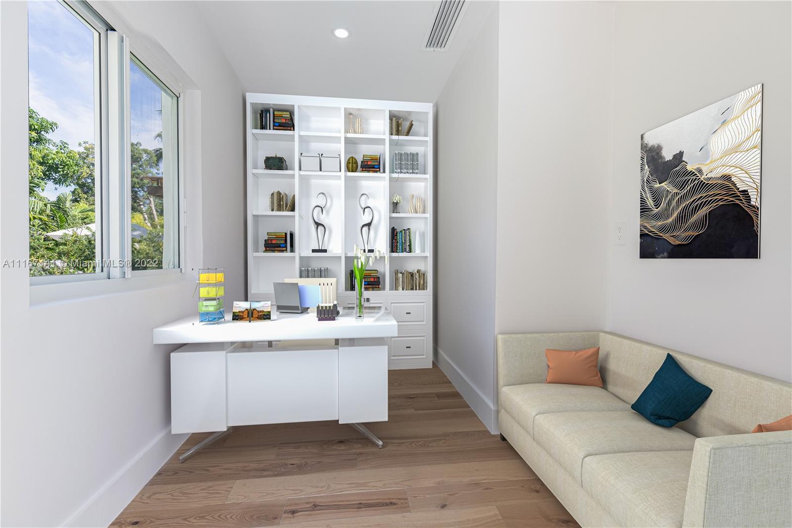 4730 Bay Point Road Miami, FL 33137 - Photo 17 of 25 a living room with furniture and a large window