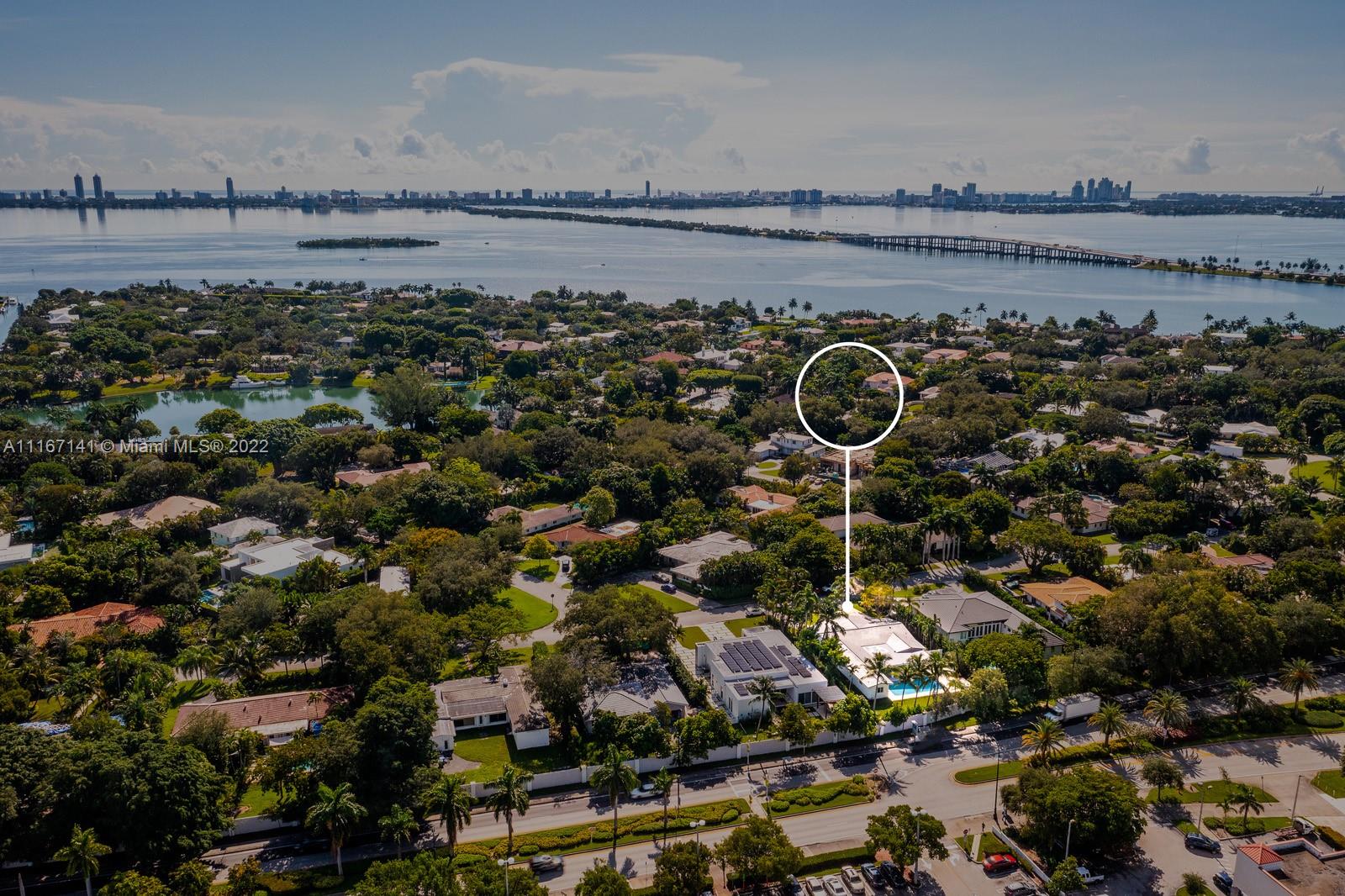 4730 Bay Point Road Miami, FL 33137 - Photo 25 of 25 a view of a lake