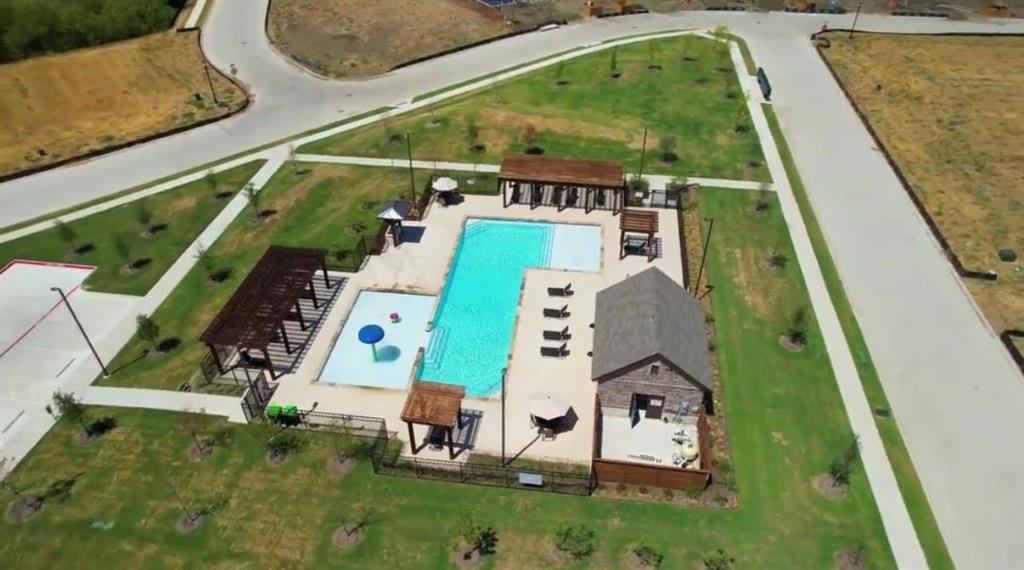 3701 Harper Street Little Elm, TX 75068 - Photo 26 of 26 an aerial view of a house with a garden