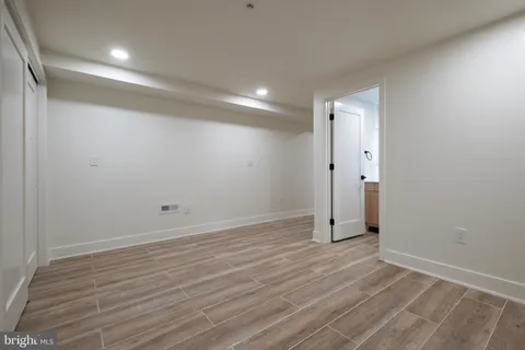 a city view with tall buildings