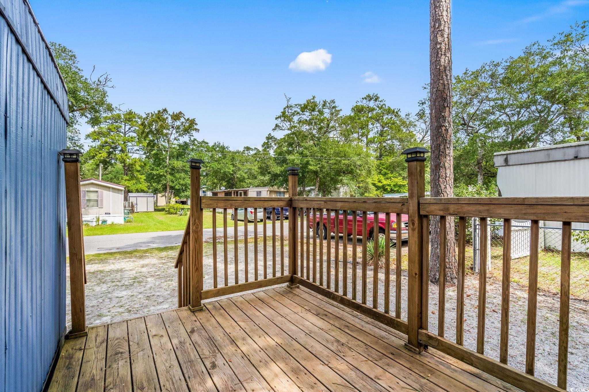 4516 Willet Street North Myrtle Beach, SC 29582 - Photo 8 of 40 View of deck